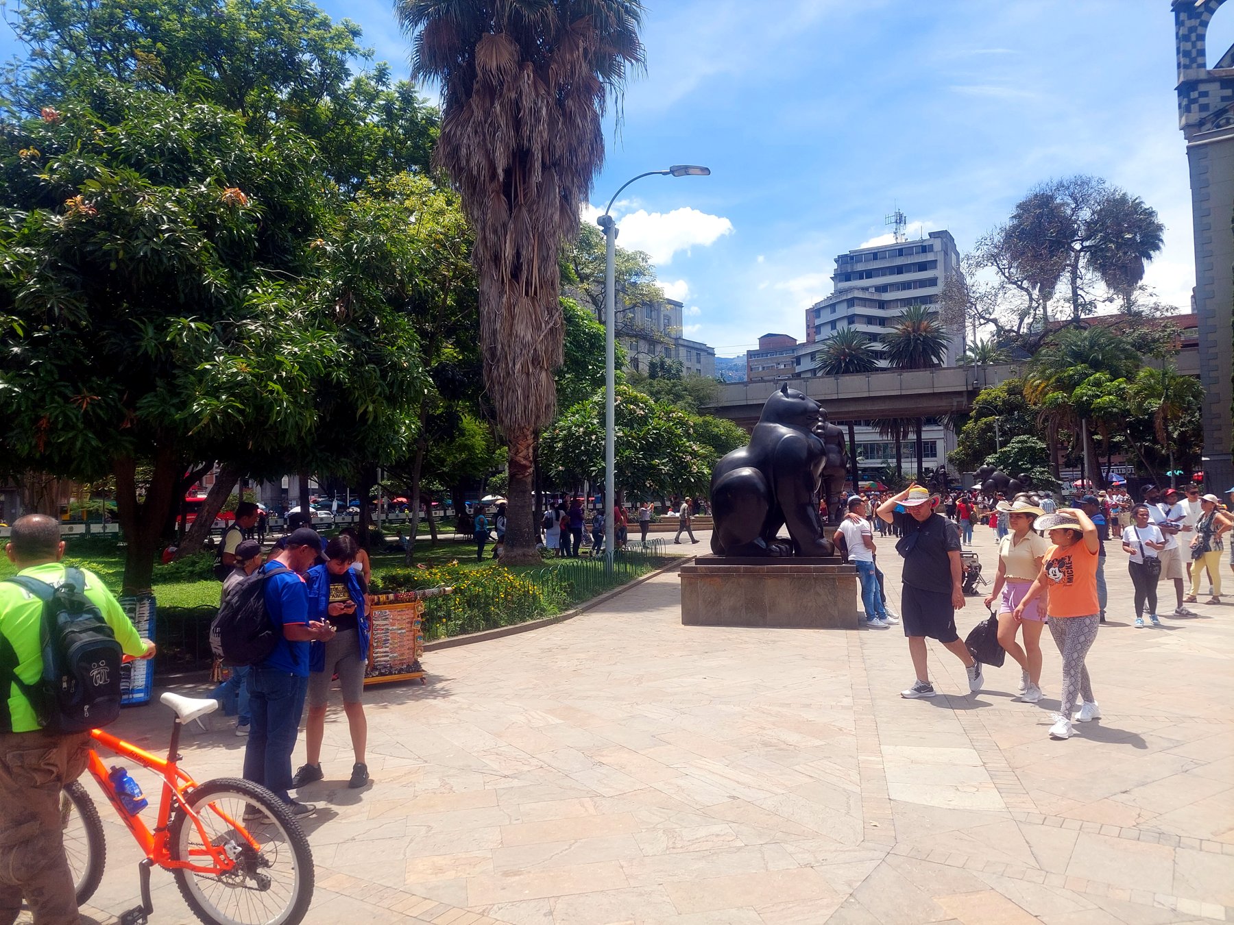 A plaza in the Centro
