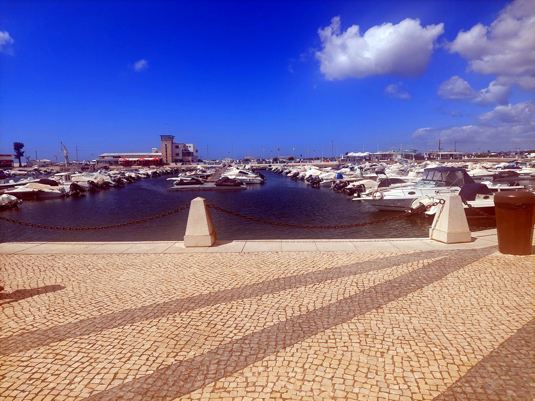 The Algarve marina