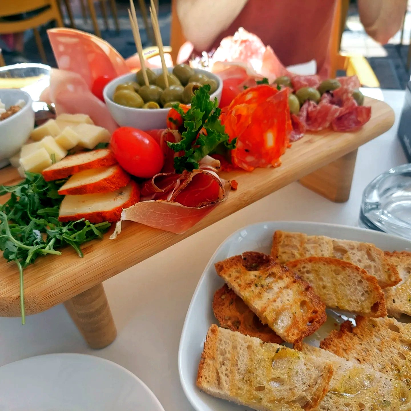 The charcuterie board
